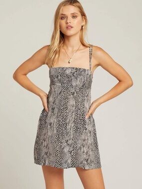 Free People Wild Child Printed Slip Dress – Size Small